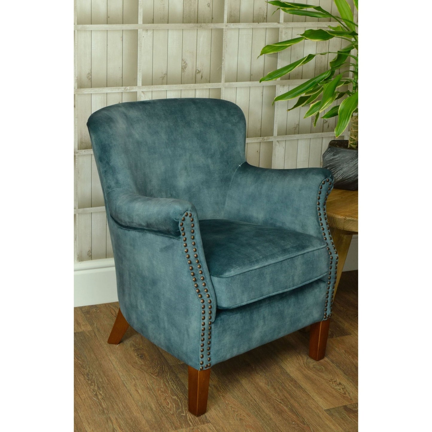 Fairfax Velvet Armchair