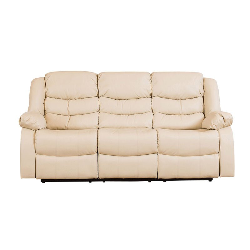 Hamstead 3 Seater Leather Motion Recliner - Sofa & Living