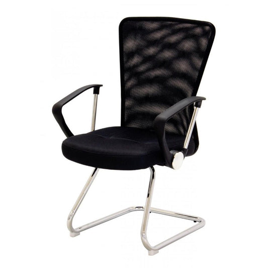 Keswick Office Chair Black & Charcoal - Sofa & Living