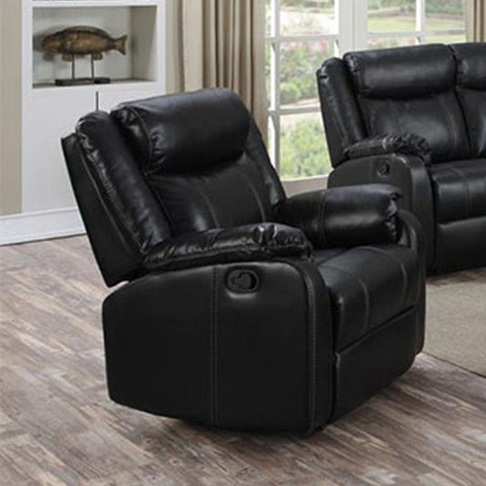 Leeds Leather Recliner 1 Seater Sofa - Sofa & Living