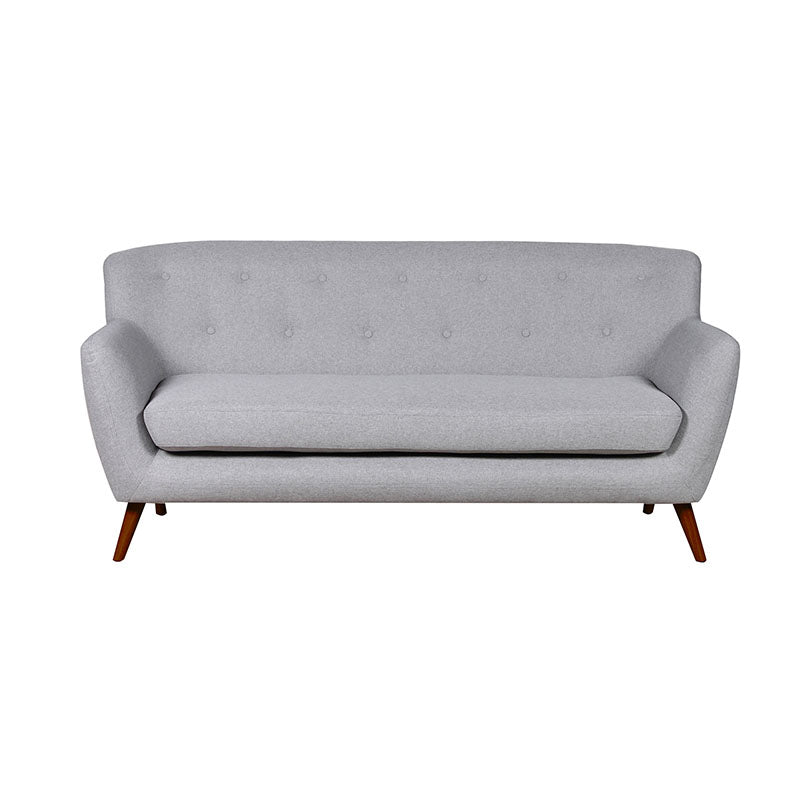 Nordic Retro 2 Seater Fabric Loveseat/Sofa - Sofa & Living