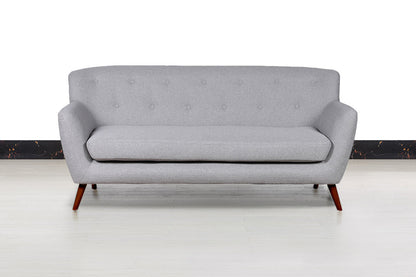 Nordic Retro 2 Seater Fabric Loveseat/Sofa - Sofa & Living