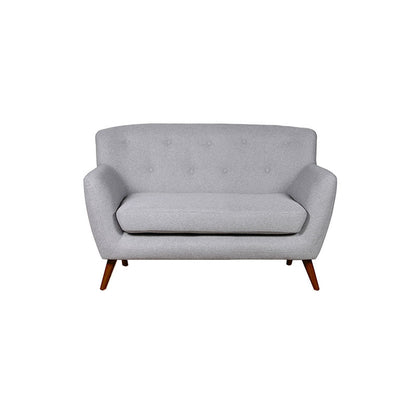 Nordic Retro 2 Seater Fabric Loveseat/Sofa - Sofa & Living