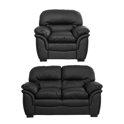 Primehide 3+2+1 Seater Leather Sofa Suite - Sofa & Living