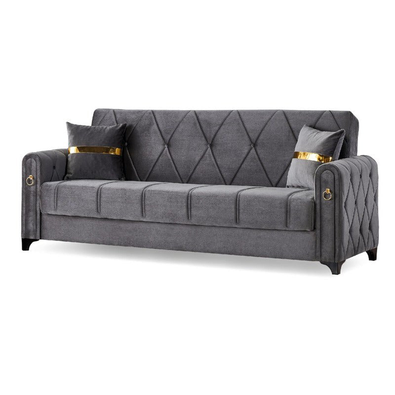 Summit Fabric 2 Seater Sofa Bed - Sofa & Living