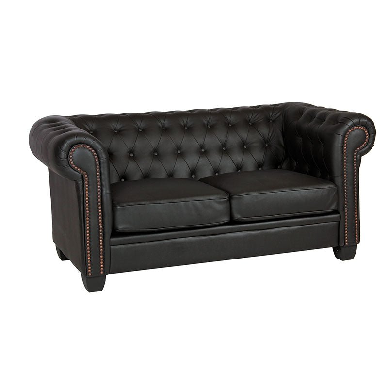 Winston 2 Seater Sofa Leather - Sofa & Living