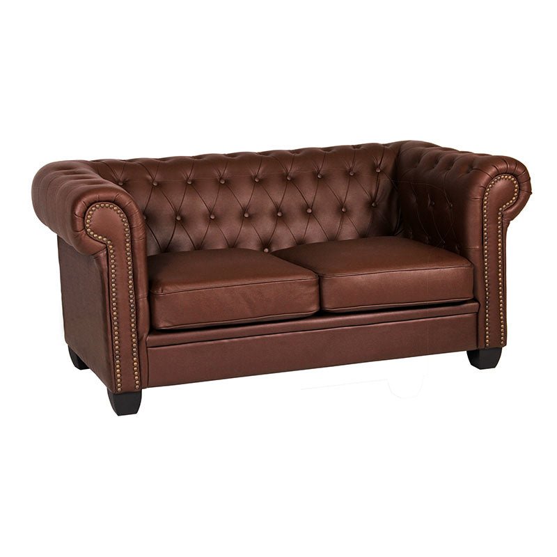 Winston 2 Seater Sofa Leather - Sofa & Living