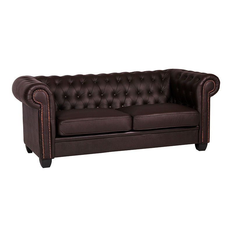 Winston 2 Seater Sofa Leather - Sofa & Living