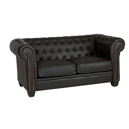 Winston 3+2 Seater Sofa Set in Leather - Sofa & Living