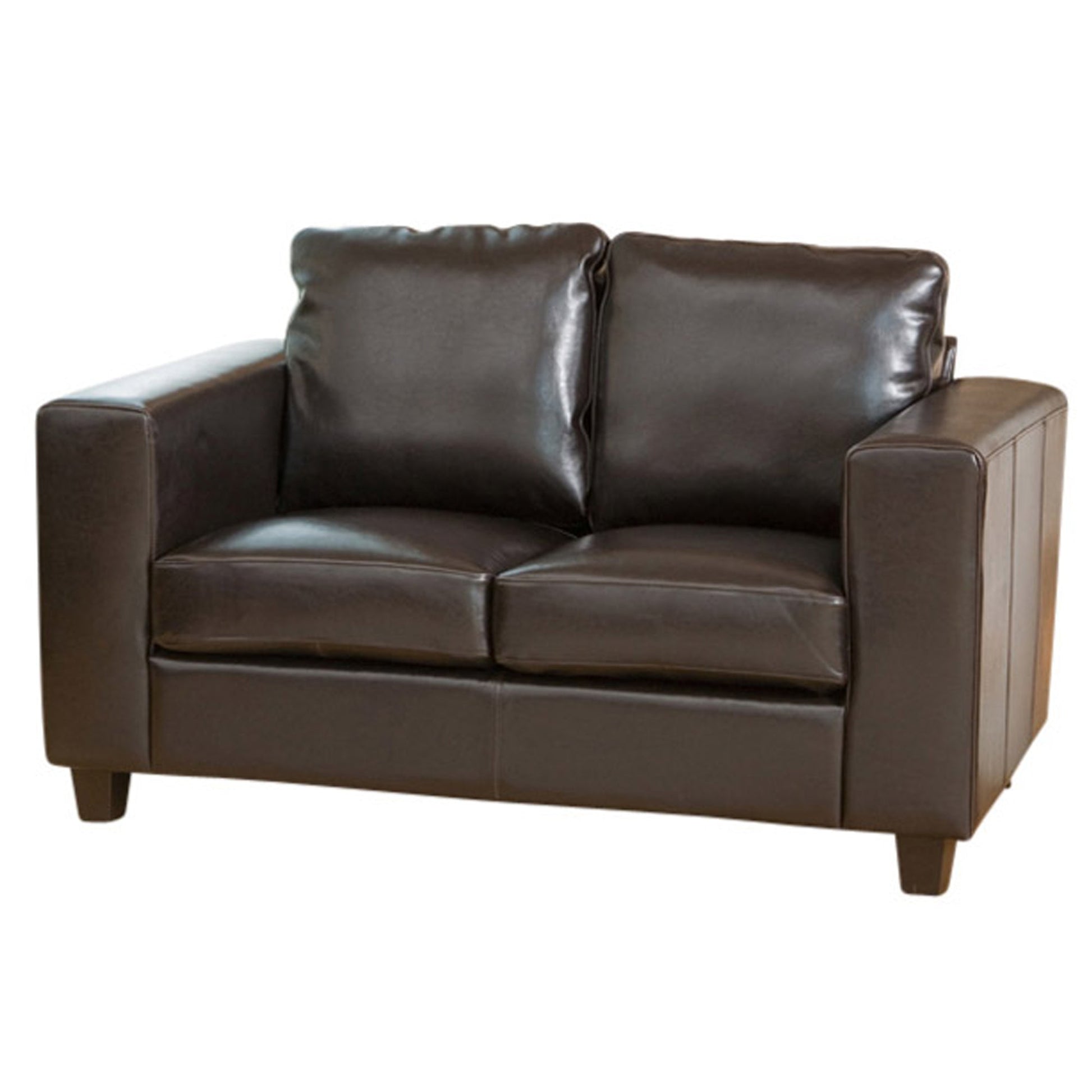 Woodlock 1 Seater Leather Sofa/Armchair - Sofa & Living