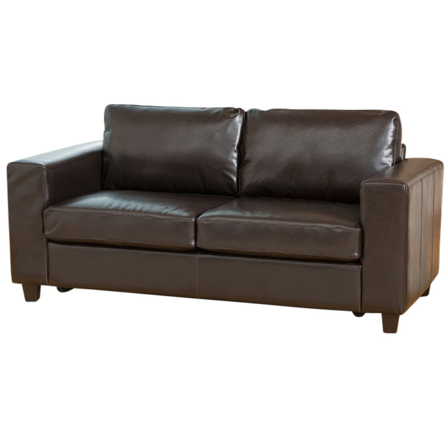 Woodlock Leather 2 Seater Sofa - Sofa & Living