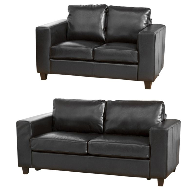 Woodlock Leather 3 Seater Sofa - Sofa & Living