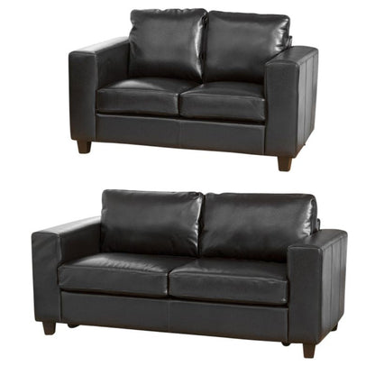 Woodlock Leather 3+2 Seater Set Suite - Sofa & Living